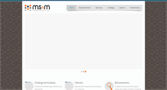 Desktop Screenshot of msmpanama.com